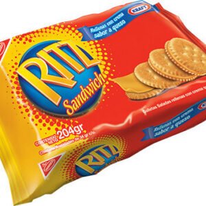 Galleta ritz con queso